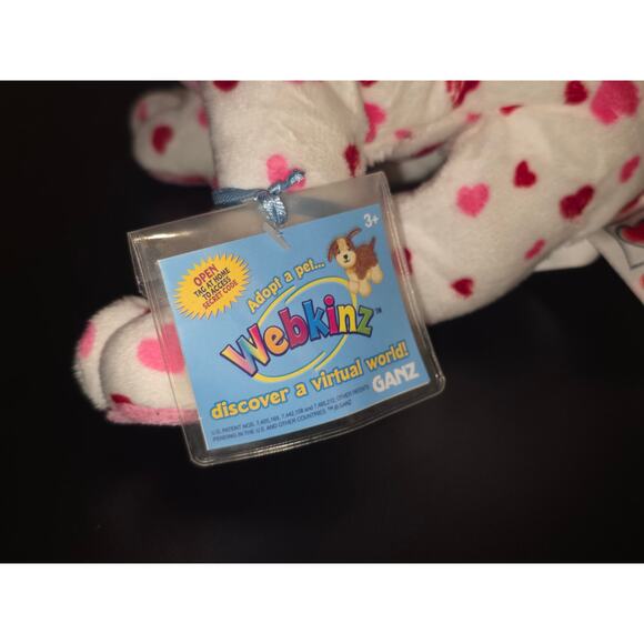 Webkinz Love Lion Plush Stuffed Animal Toy Retired Valentine’s Day Sealed Code - Picture 4 of 8